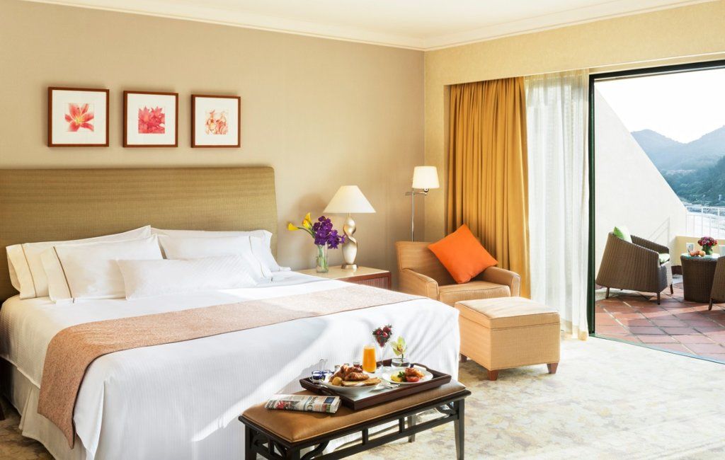 Grand Coloane Resort Macau Exterior foto A room at the hotel